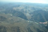 The old Marsh Fork Elementary School, Goals Coal prep plant, Shumate's Branch sludge dam, Sundial, Pettry Bottom, and Naoma. Flight by Southwings.org